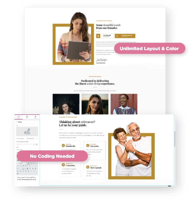 Cholot - Retirement Community WordPress Theme - 2