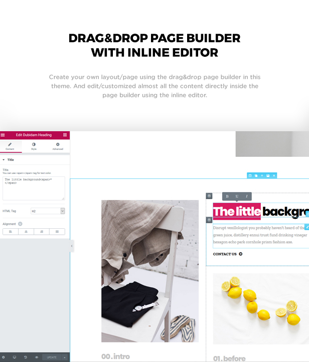 Dubidam - Creative Multi Concept & One Page Portfolio Theme - 3